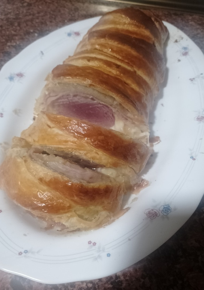 Una foto de Hojaldre de solomillo de cerdo