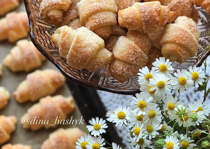 Рогалики сахаром