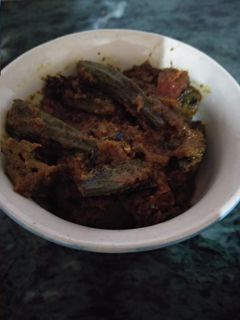 A picture of Bhindi masala.