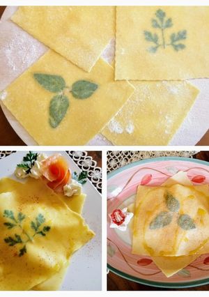 Foto di Raviolo aperto