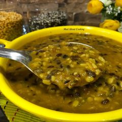 A picture of Punjabi Maah Chole Ki Daal (Split Urad & ChanaDaal) – Lunch Recipe.