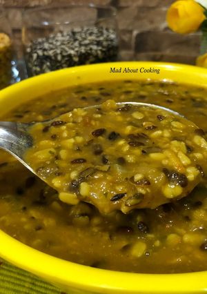 A picture of Punjabi Maah Chole Ki Daal (Split Urad & ChanaDaal) – Lunch Recipe.