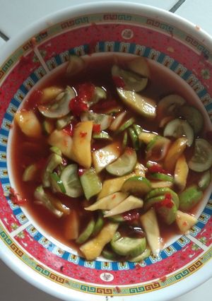 Foto resep Asinan seadanya