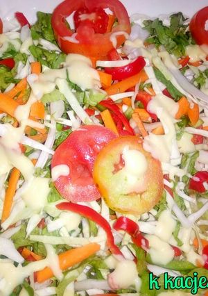 A picture of Vegetable salad.