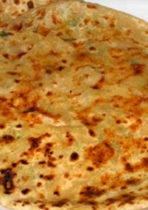 A picture of Aalo ky parathy🍽.