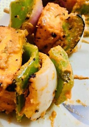 A picture of Paneer tikka.