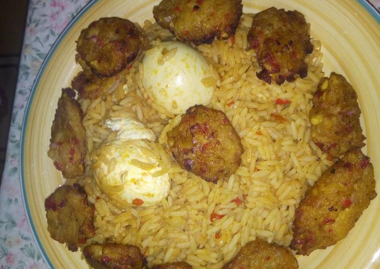 Step-by-Step Guide to Prepare Speedy Rice and plantain balls