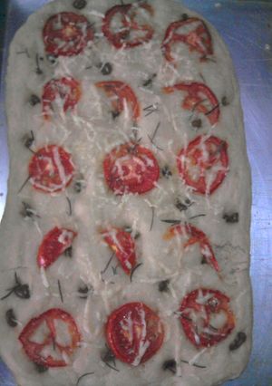 Una foto de Focaccia