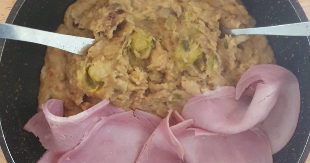 Brussel Sprout Bubble and Squeak Recipe by Gary Waite Cookpad