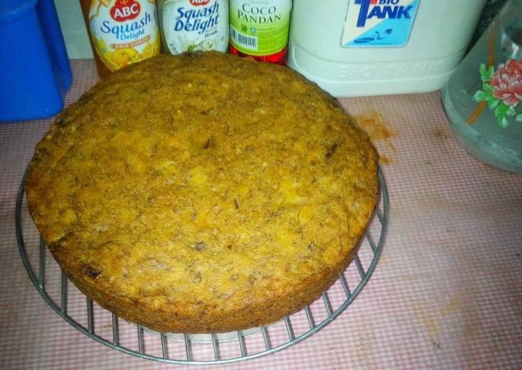 Cara Buat Eggless Banana Cake So Simple Menu Enak Dan Mudah Dibuat