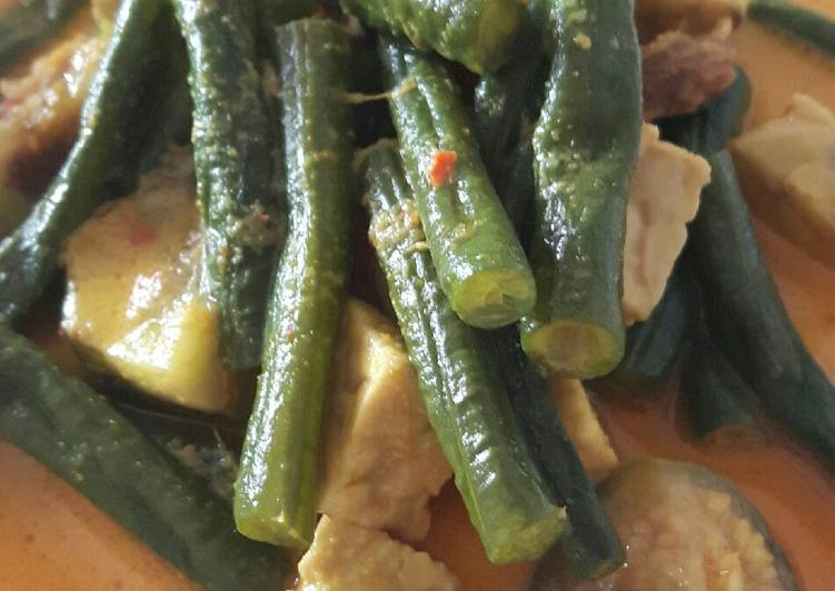 Bahan Gulai kacang panjang terong | Cara Bikin Gulai kacang panjang terong Yang Menggugah Selera