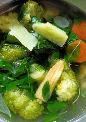 Foto resep Sayur Bening Duo Superfood
