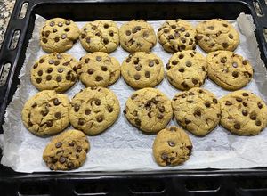 Foto de Cookies com pepitas de Chocolate