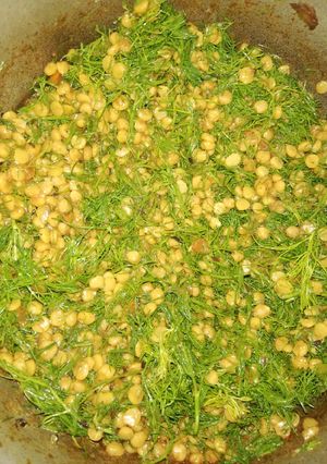 A picture of Soya Chana dal.