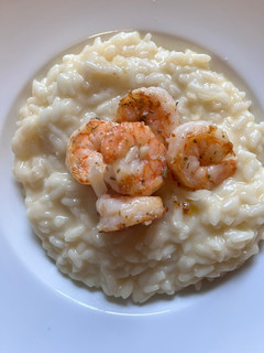 Una foto de Risotto de Camarones