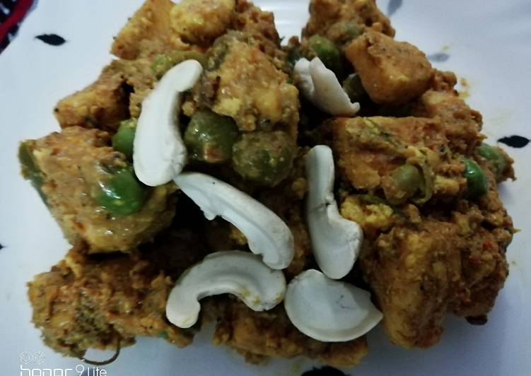 Recipe of Ultimate Paneer matar wale