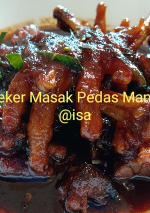 Foto resep #104 Ceker Masak Pedas Manis