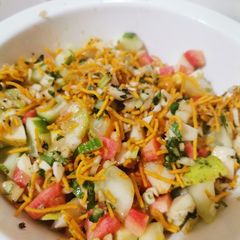 Colourful salad...... A picture of Colourful salad.......