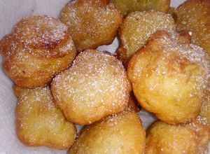 Una foto de Buñuelos de banana