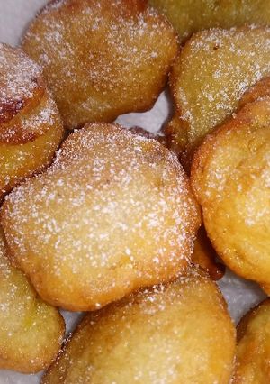 Una foto de Buñuelos de banana
