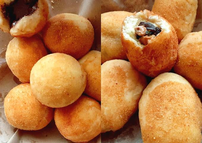 Bagaimana cara membuat Roti Goreng Isi (2 Rasa) yang nikmat