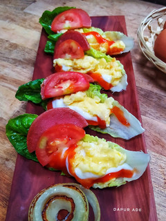 Foto resep Egg Wrap Salad