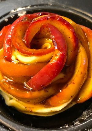 Foto resep Pie apel "mini rose"