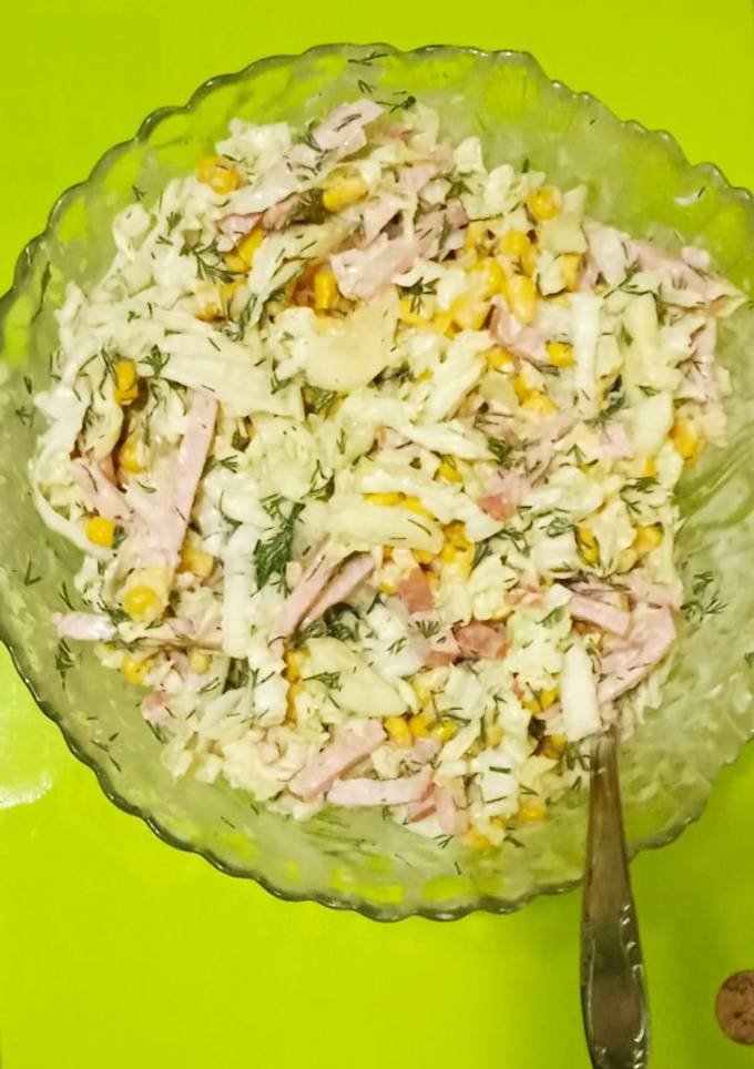 Салат "Пекінка" 🥗 нашвидкуруч