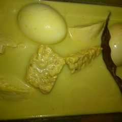 รูปของ Tahu Tempe Telur Kuah Santan Kuning