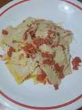 Maltagliati con zucca ed emmental