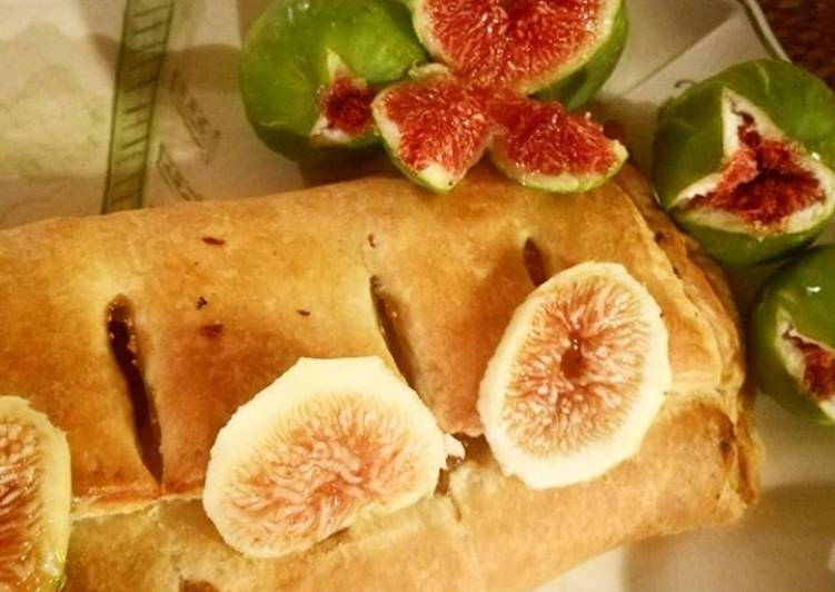 Strudel aux figues