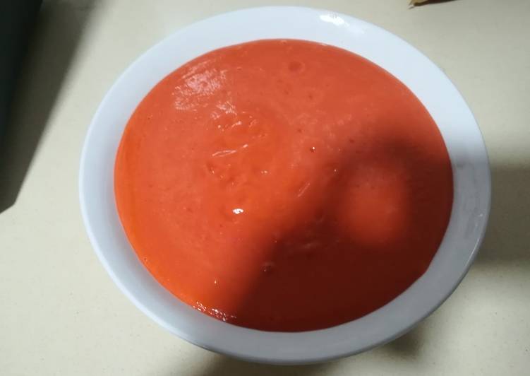 Salmorejo de remolacha