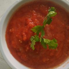 A picture of Momos Chutney.