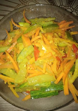 Foto resep Timun wortel acar pelangi