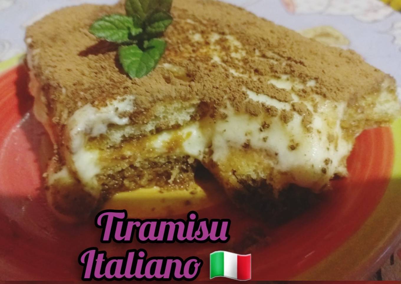 Tiramisú Italiano Con Benji