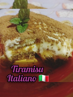 Una foto de Tiramisú Italiano Con Benji