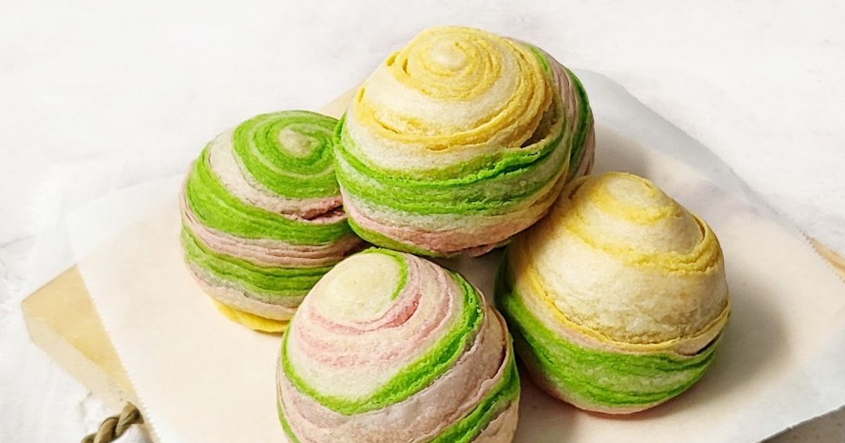 Resep Thousand Layer Mooncake oleh ricke - Cookpad