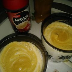 A picture of Foamy Creamy coffee with in 2 minutes.