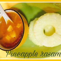A picture of Pineapple Rasam.
