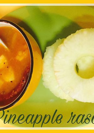 A picture of Pineapple Rasam.