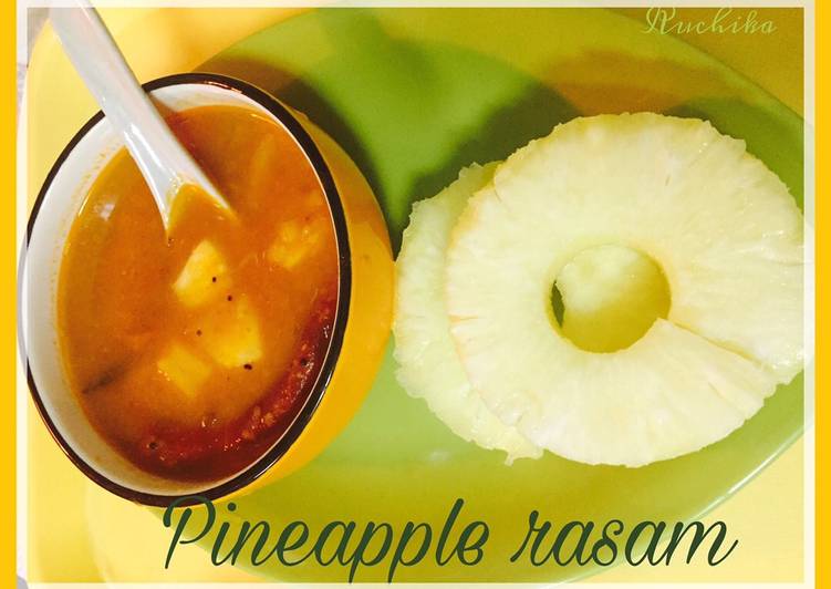 Recipe of Speedy Pineapple Rasam