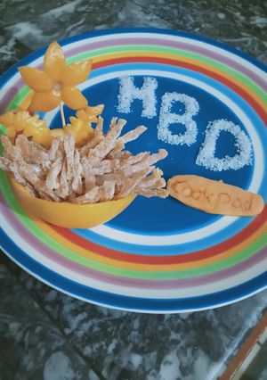 A picture of Candied orange peel.