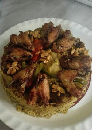 صورة لوصفة مقلوبه البيتنجان