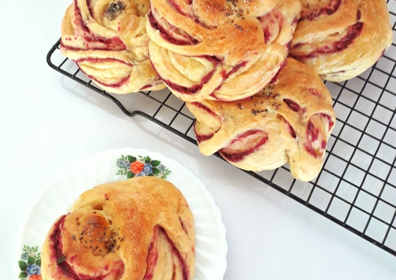 Korean Sweet Potato Bread