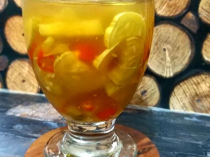 Cara Sederhana Menyiapkan Resep  Es Rujak Timun yang Bisa Manjain Lidah, Bisa Manjain Lidah