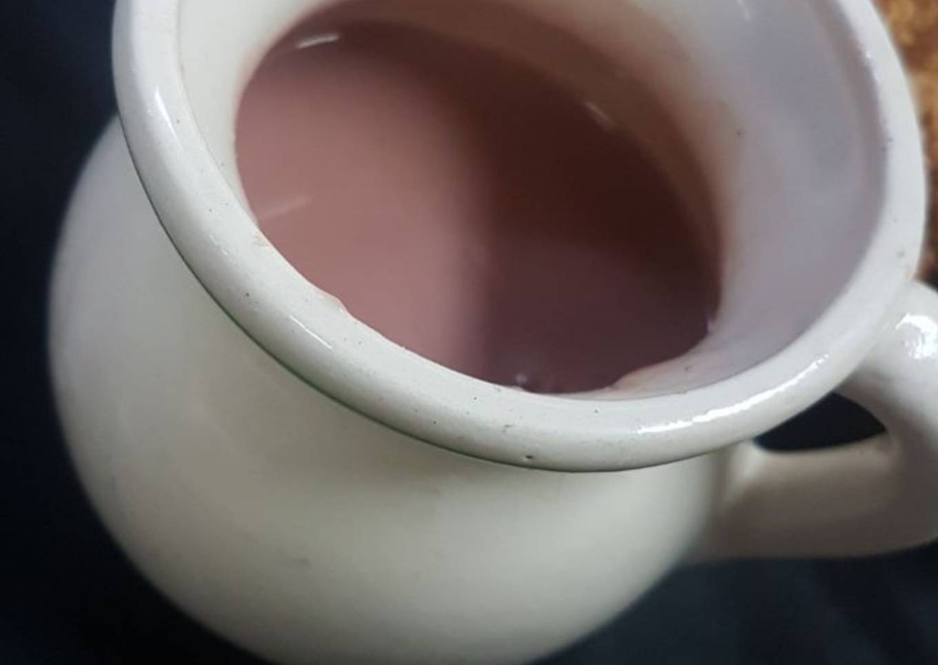 Atole de maíz rosa
