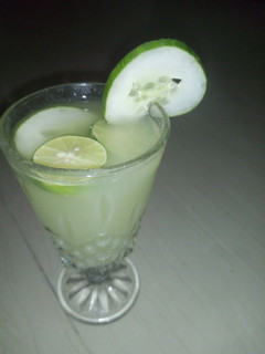 A picture of Cucumber drink.