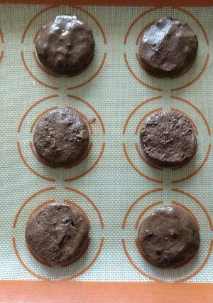 Una foto de Galletas de chocolate