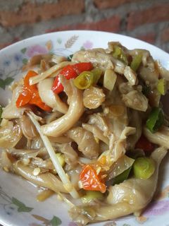 Foto resep Tumis Jamur Cabe Hijau