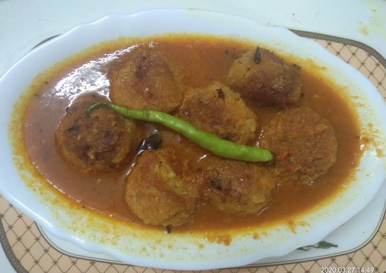 Steps to Make Award-winning Arbi Kofta Curry